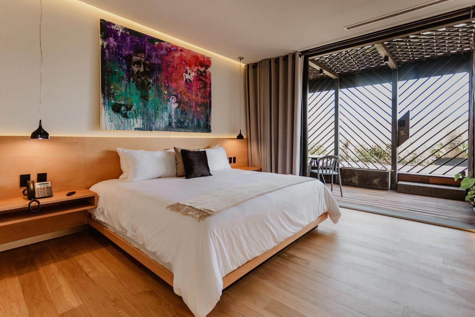 Ta Hotel De Diseno Querétaro Pokoj fotografie